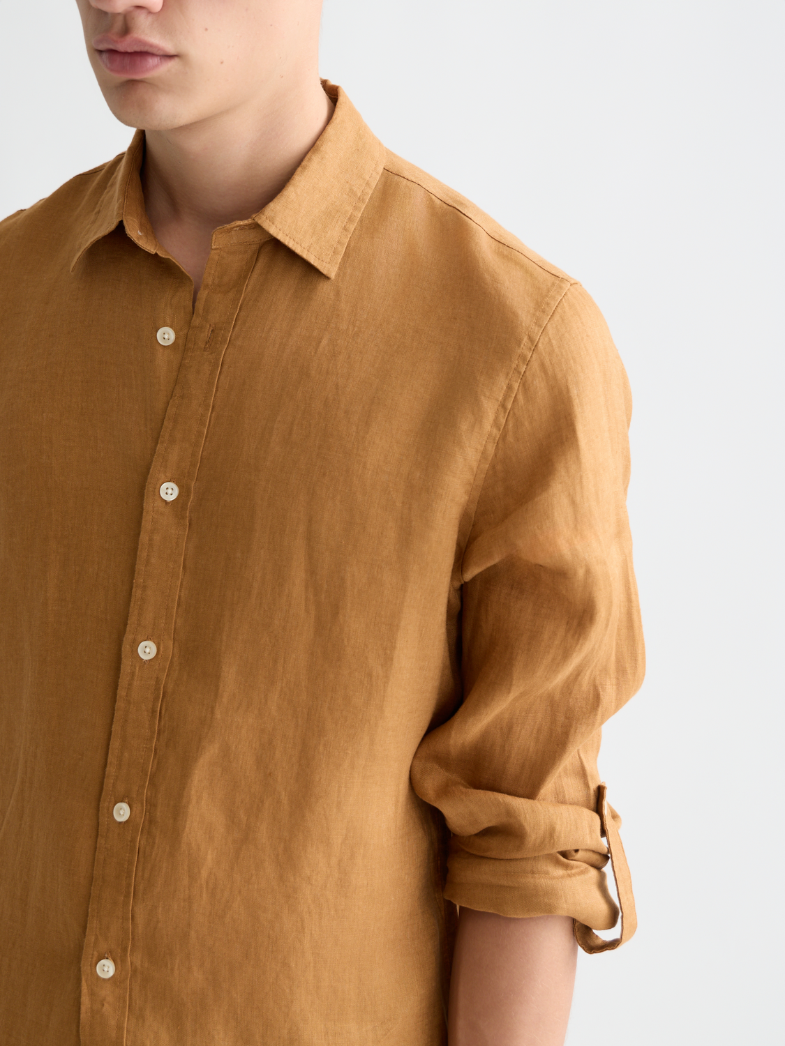 Seasonal Essentials linen shirt