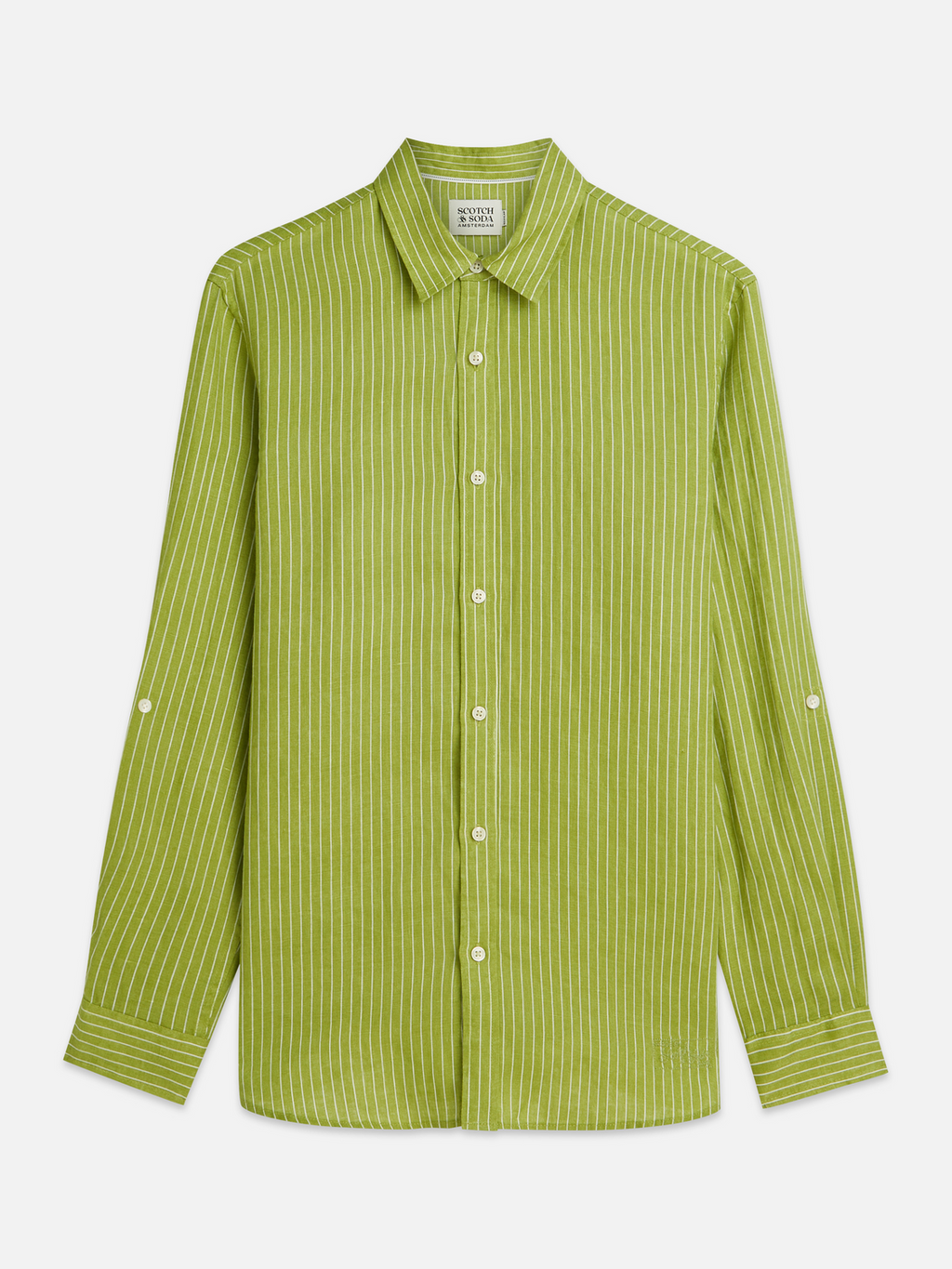 Linen striped shirt