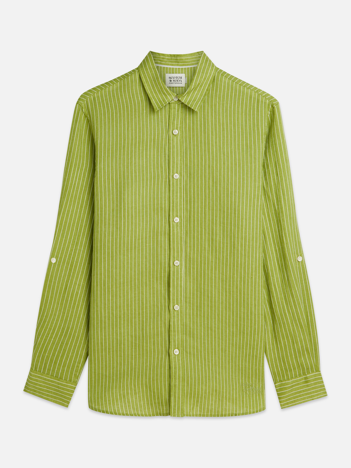 Linen striped shirt