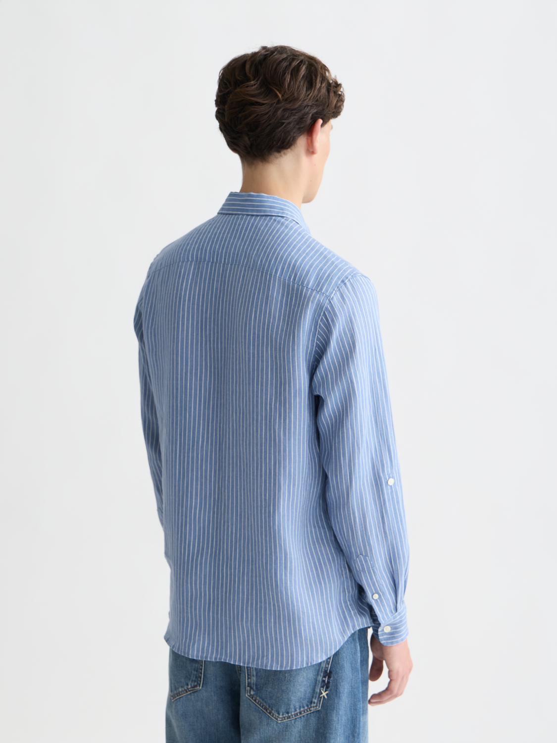 Linen striped shirt