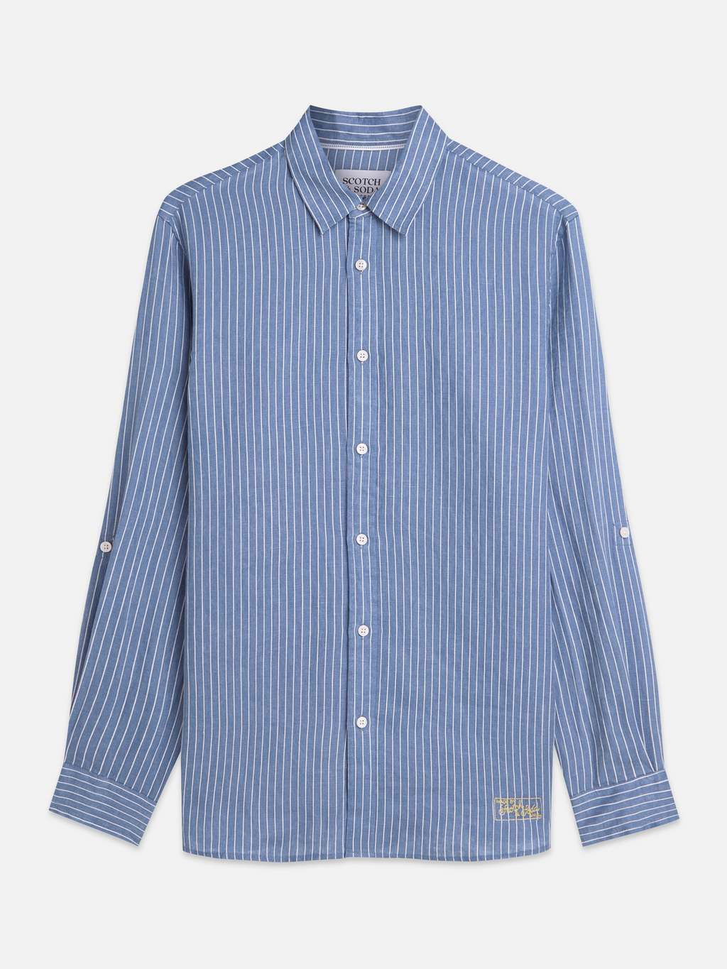 Linen striped shirt
