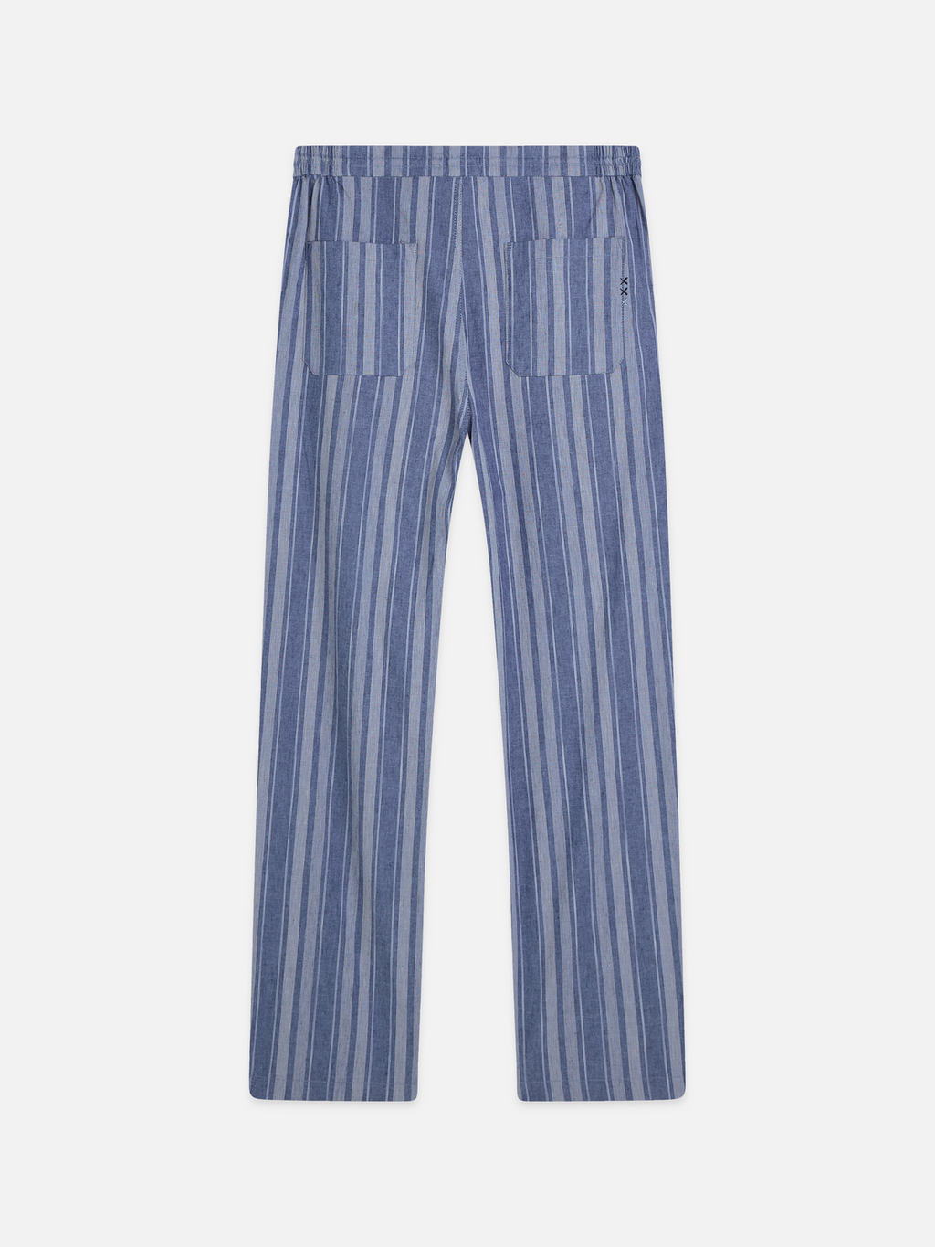 Oliver pleated linen-blend relaxed straight jogger