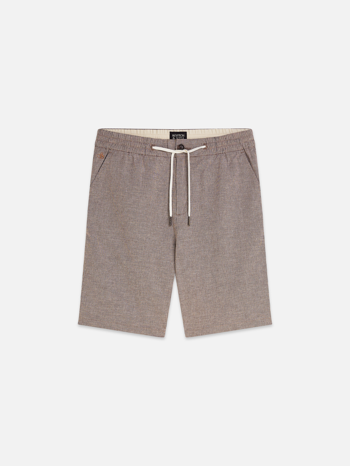 Fave cotton-linen bermuda shorts