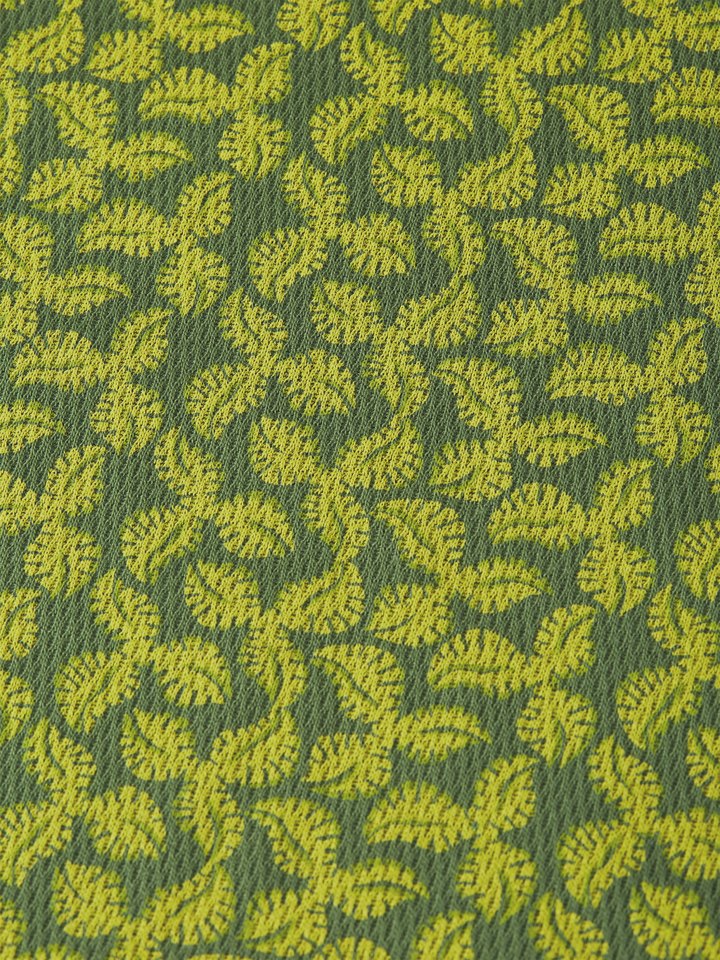 Printed structured relaxed polo