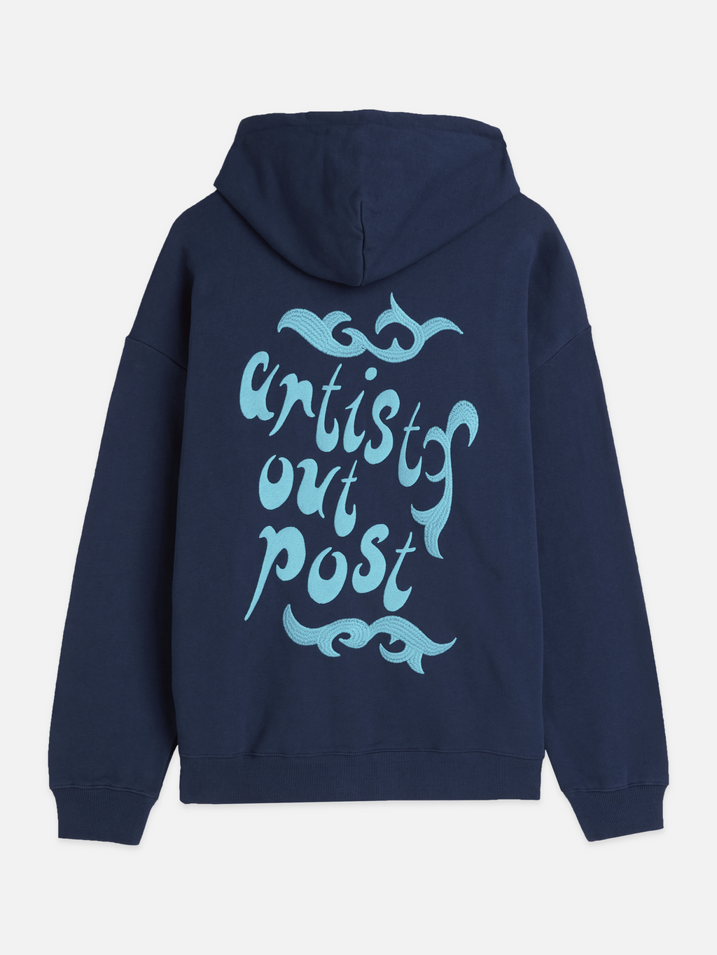 Artwork loose hoodie