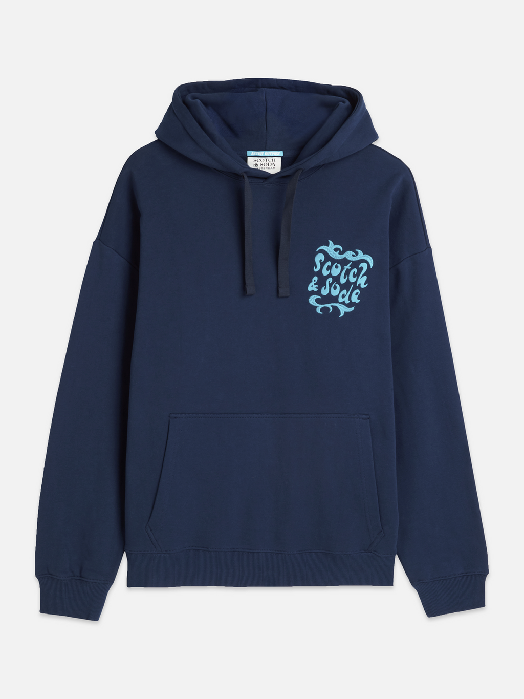 Artwork loose hoodie