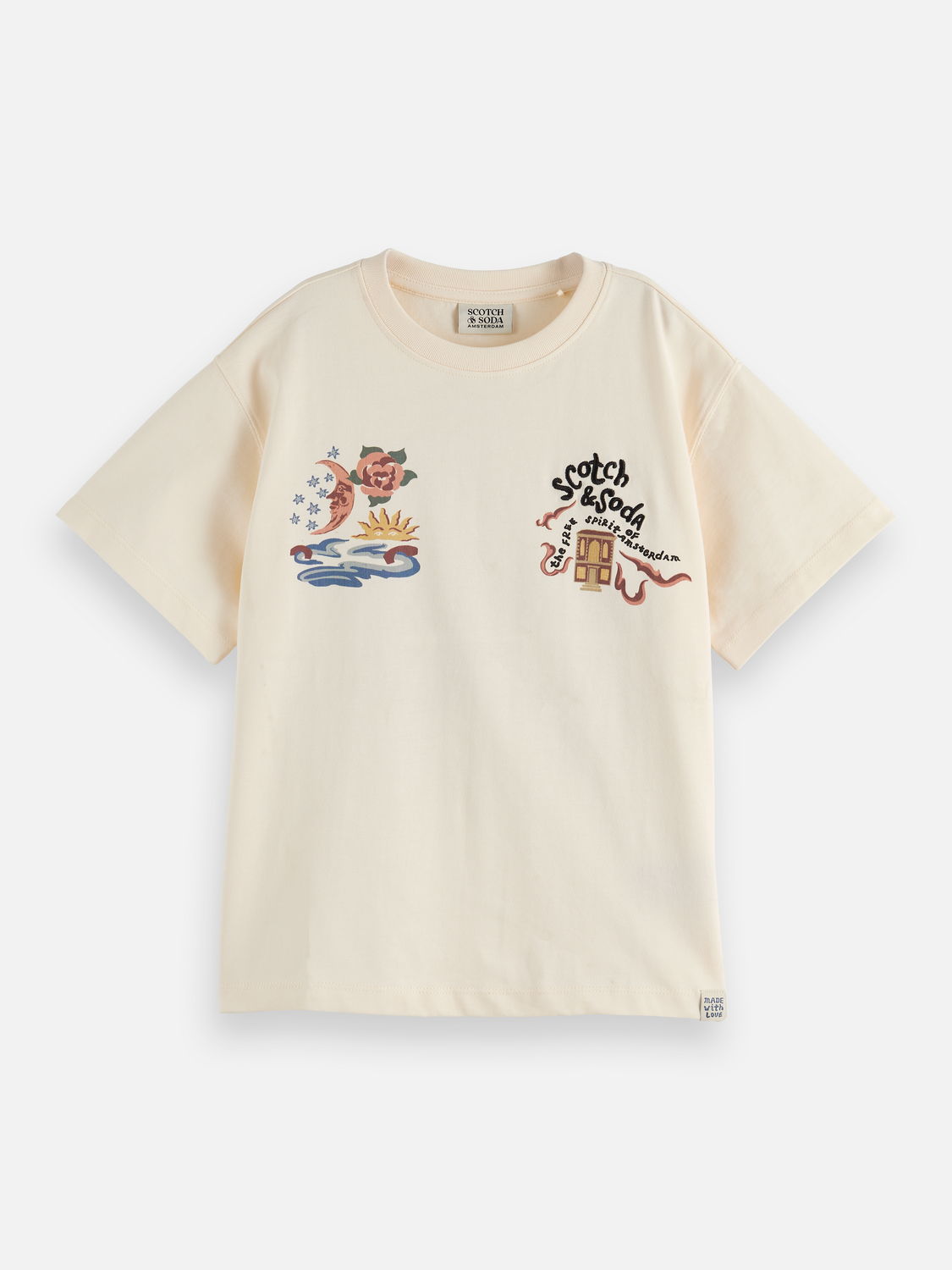 The 40th anniversary relaxed fit embroidery T-shirt