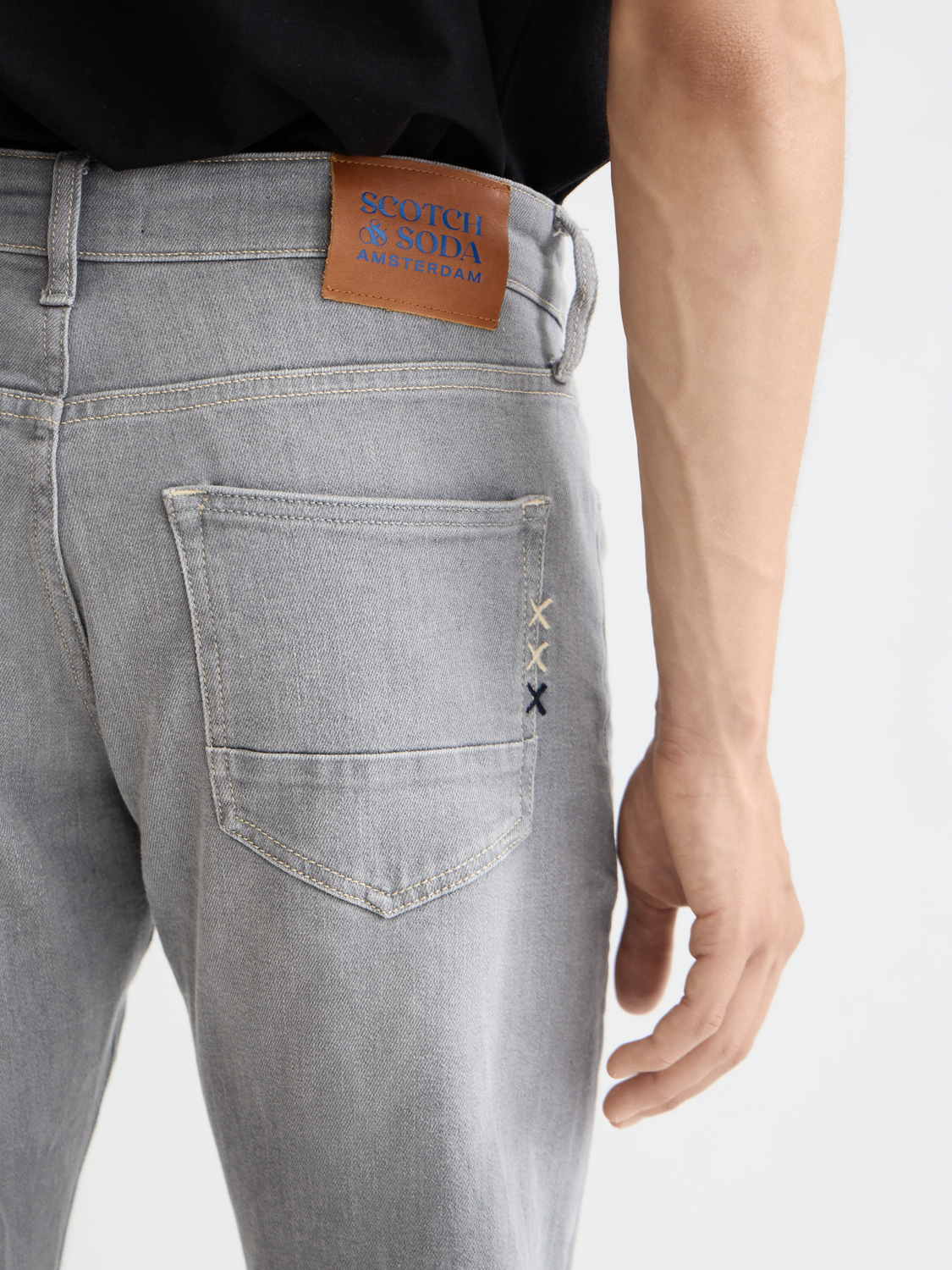 Ralston regular slim jeans – Grey Sands