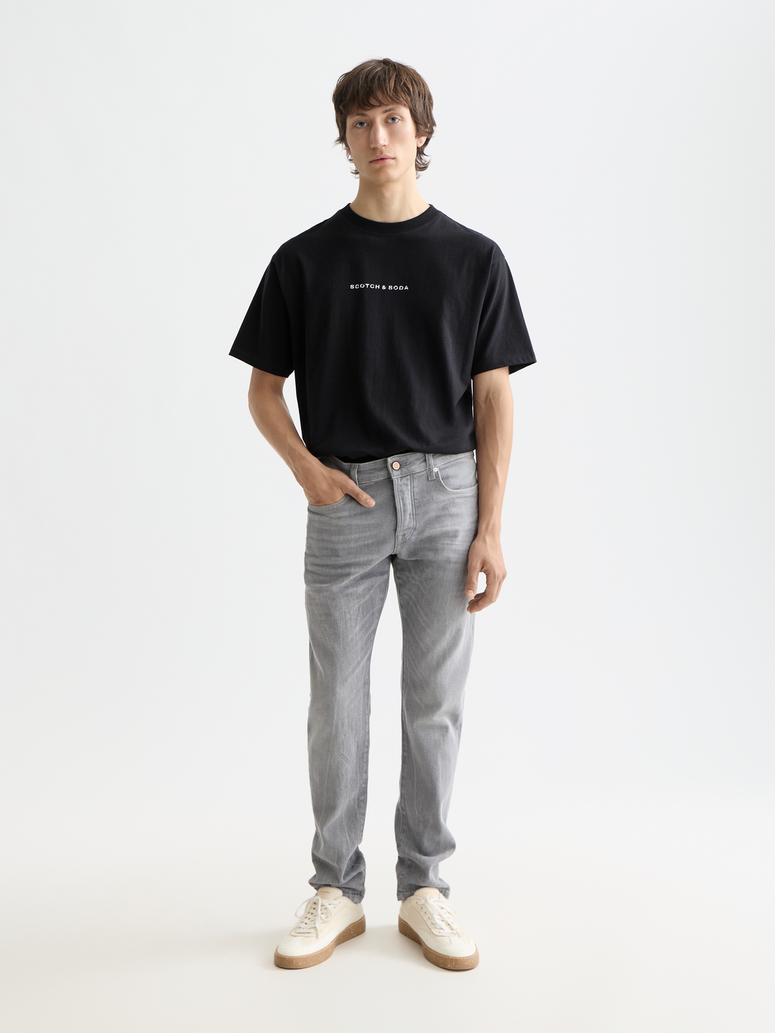 Ralston regular slim jeans – Grey Sands