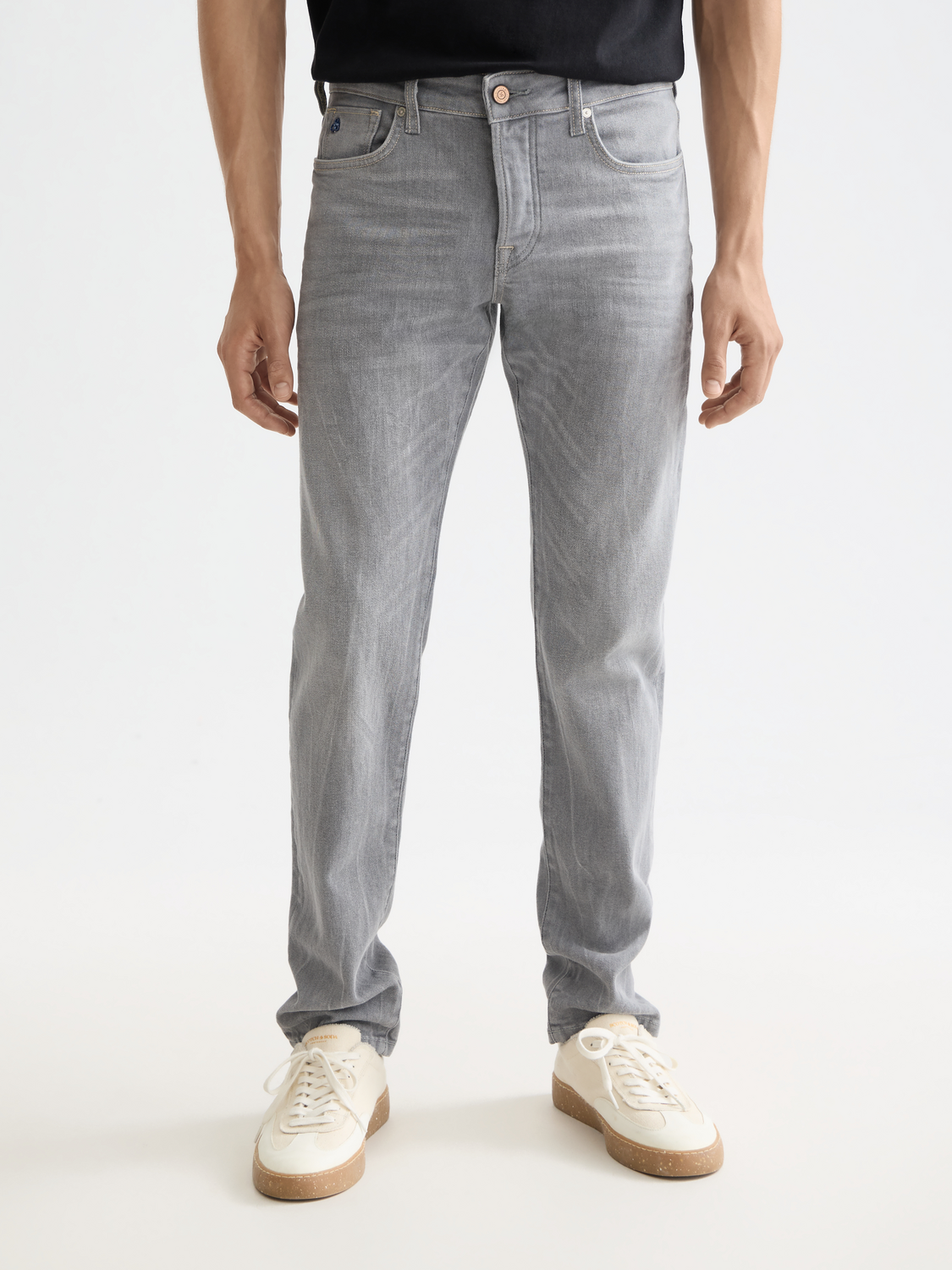 Ralston regular slim jeans – Grey Sands