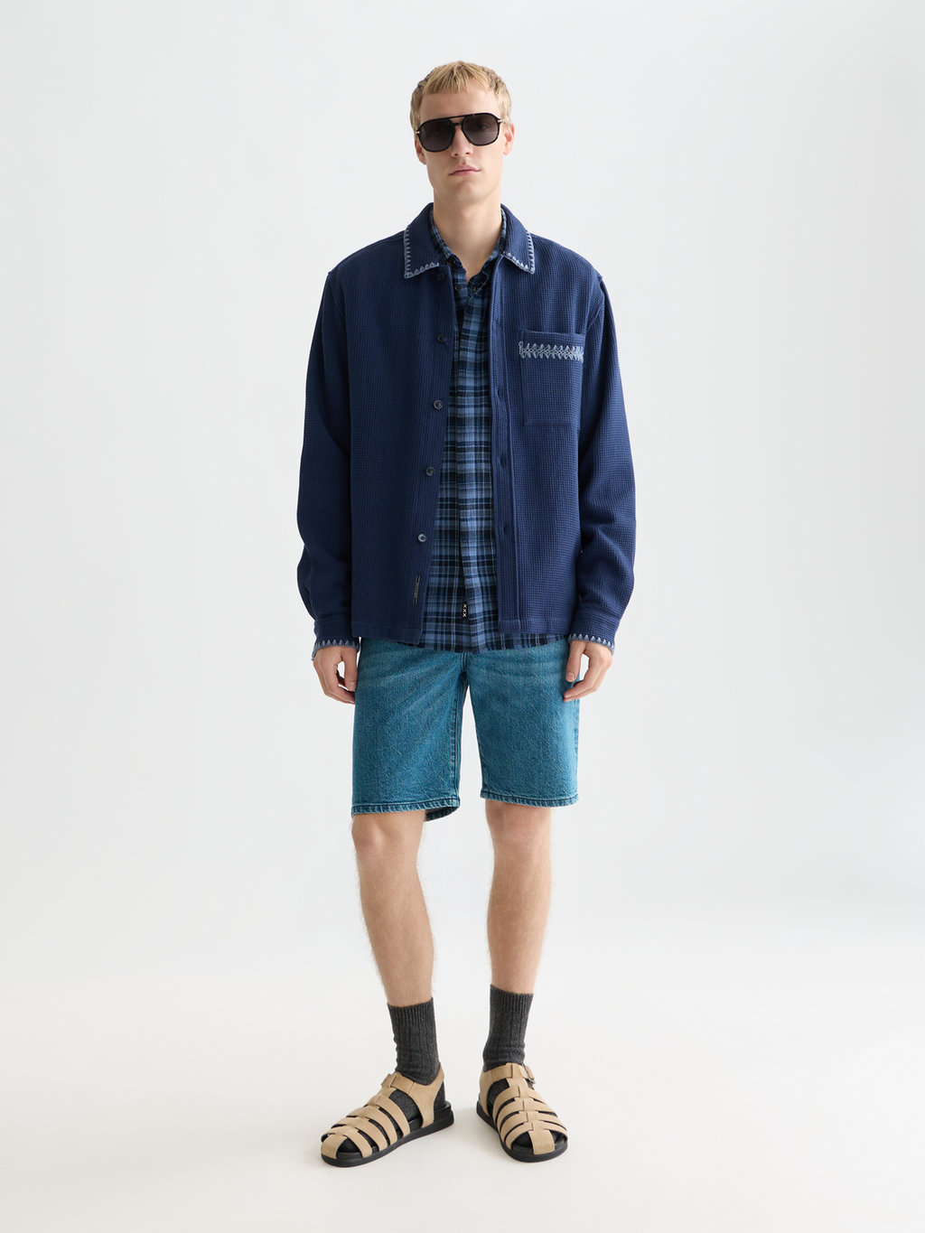 Ralston slim denim short