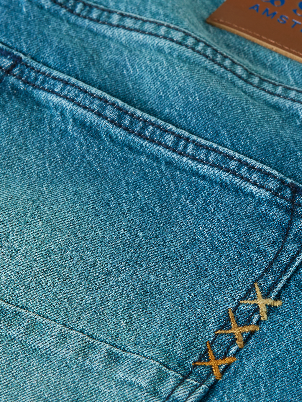 Ralston slim denim short