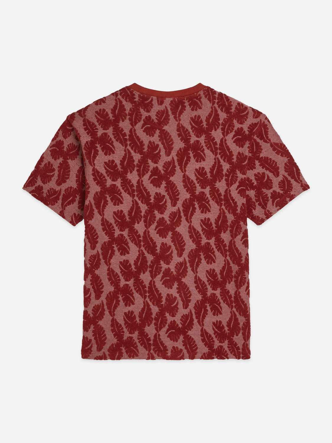 Jacquard feeder stripe relaxed T-shirt