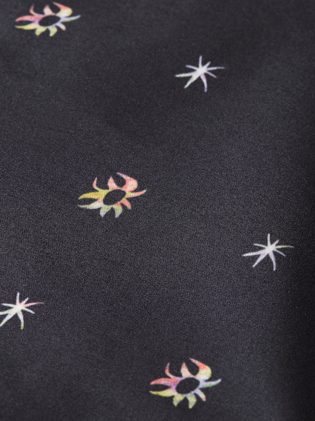 print mid-length swim shorts