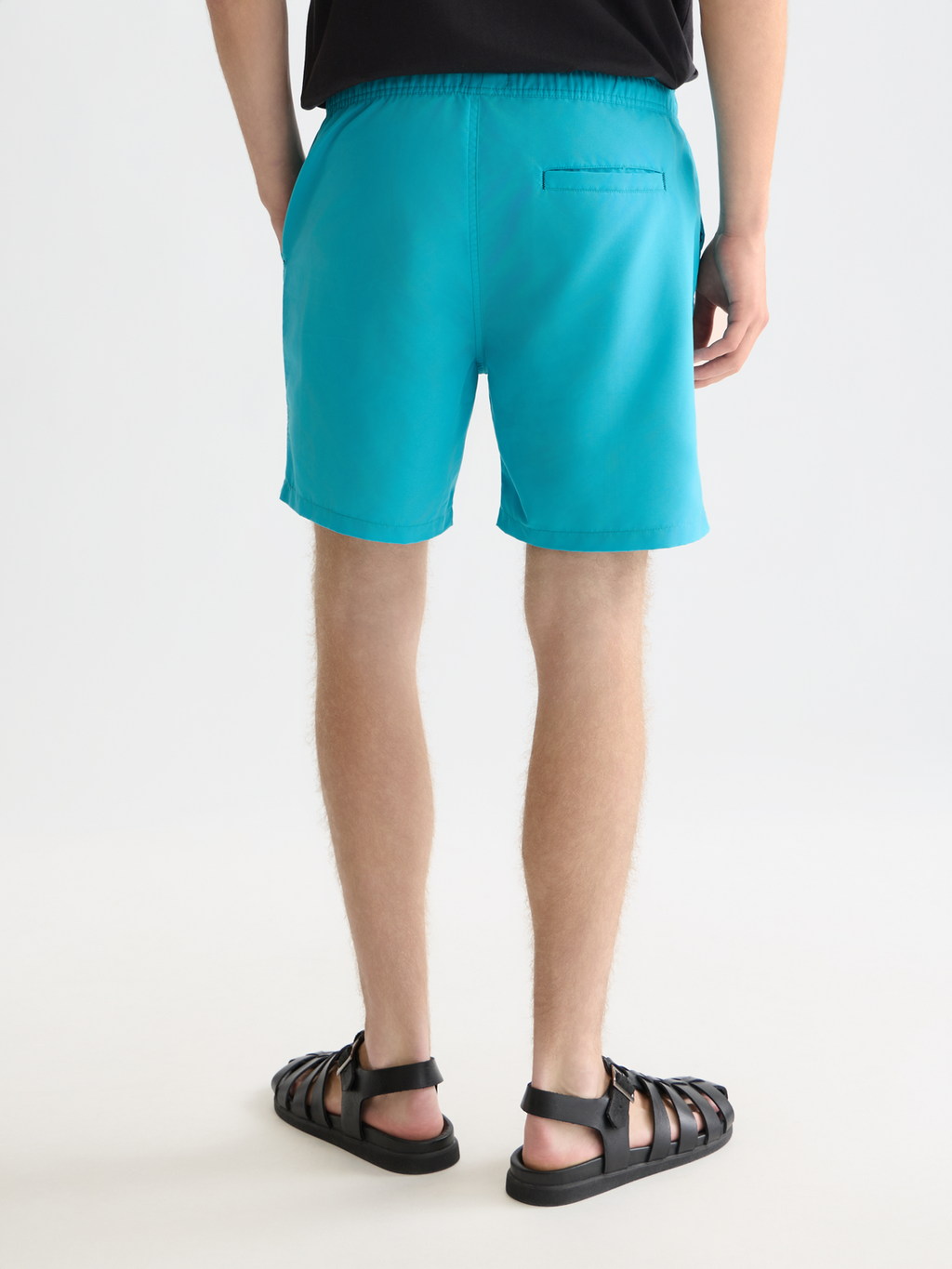 Magic printed mid-length swim shorts