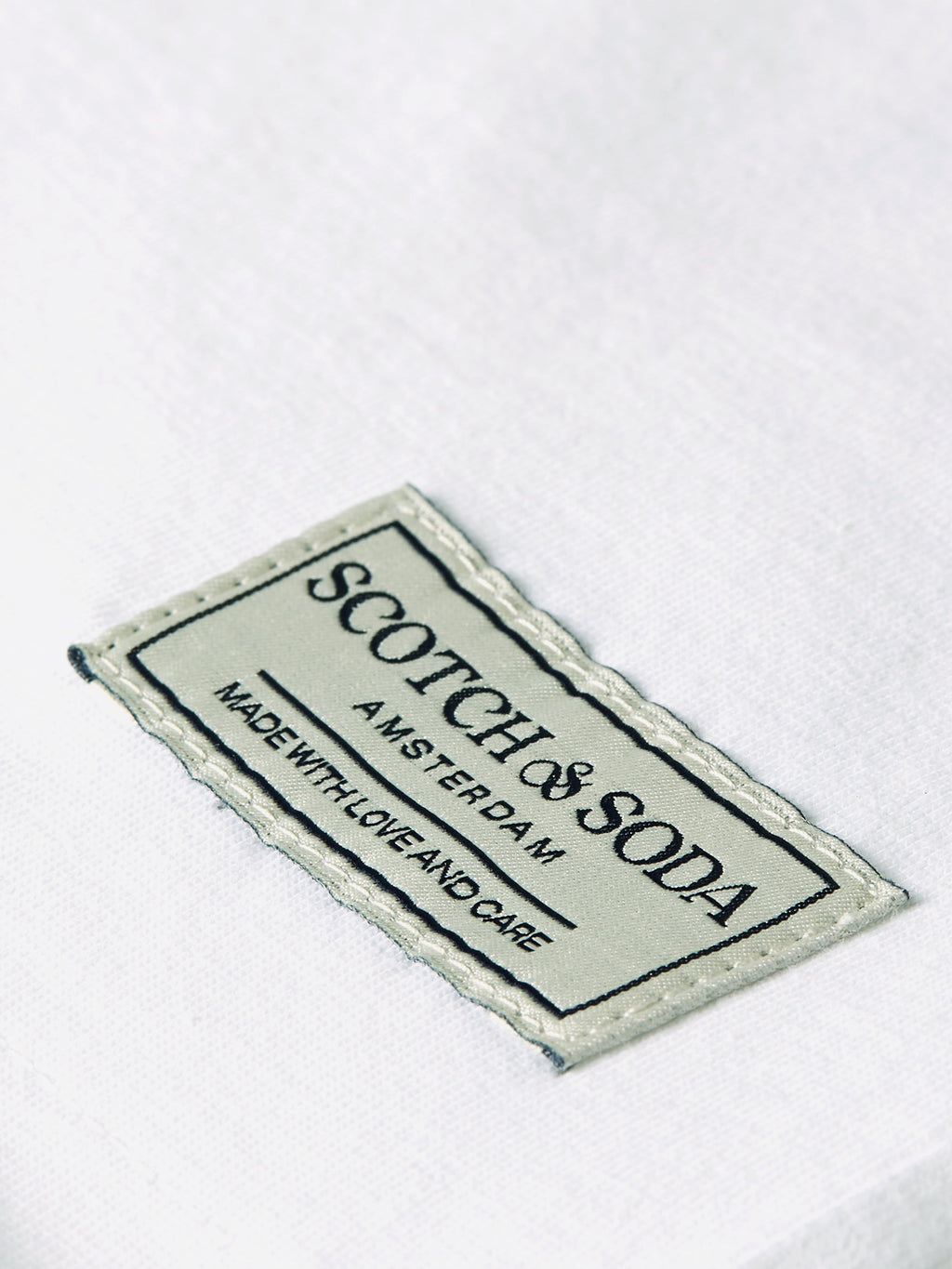 Essentials raw-edged relaxed-fit T-shirt - BRIGHT WHITE