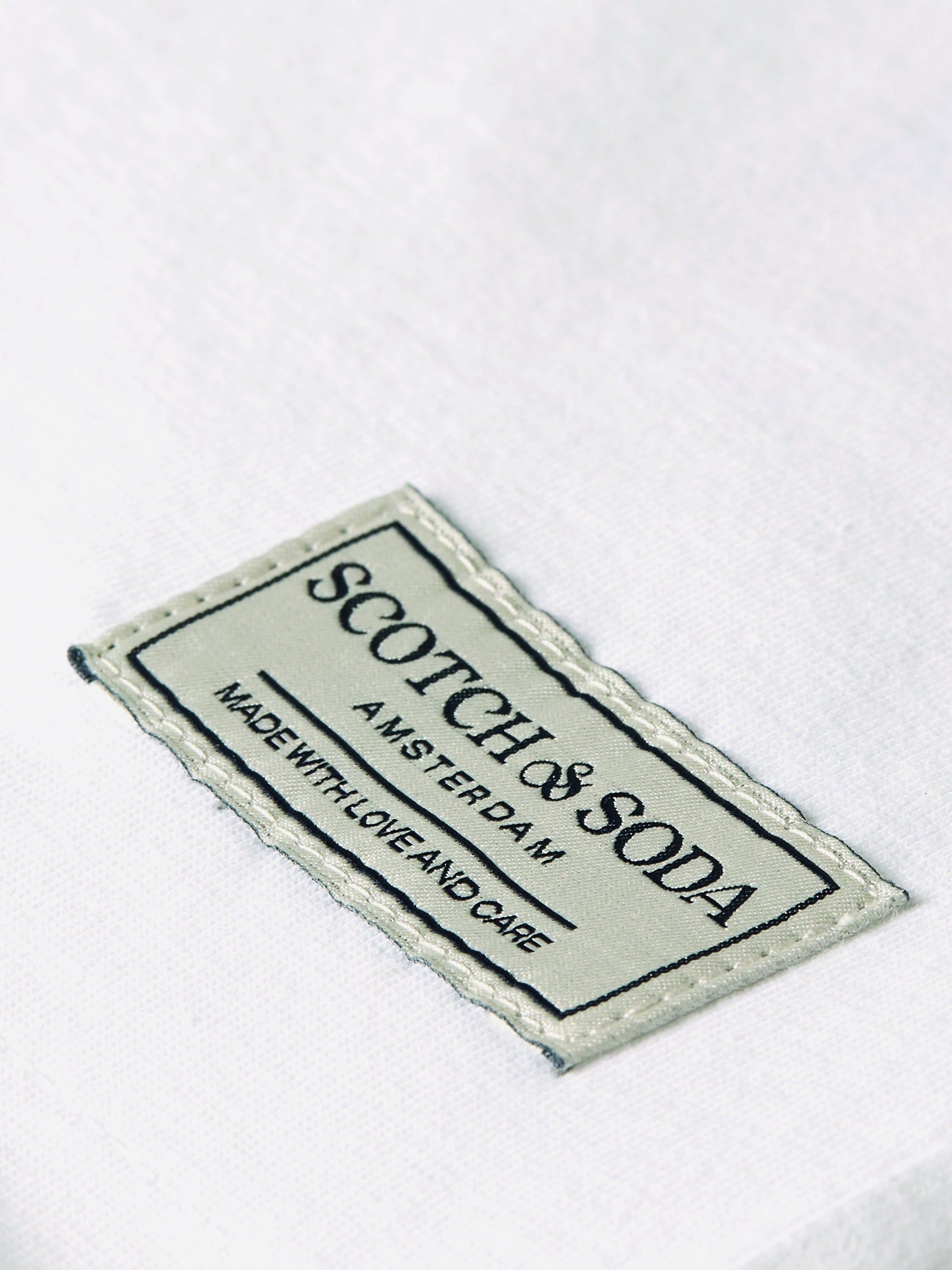 Essentials raw-edged relaxed-fit T-shirt - BRIGHT WHITE