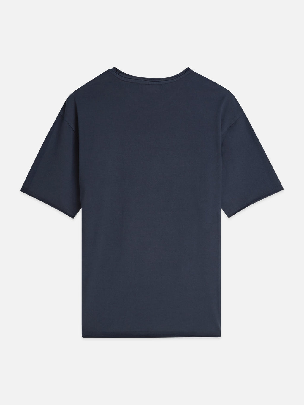 Essentials raw-edged relaxed-fit T-shirt - SKY CAPTAIN