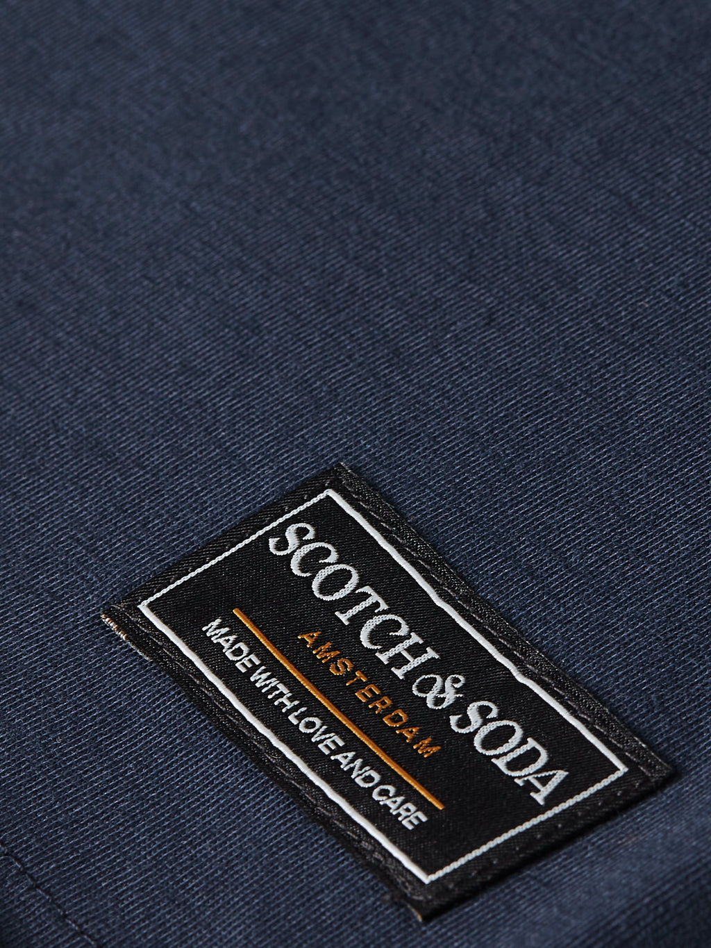 Essentials raw-edged relaxed-fit T-shirt - SKY CAPTAIN