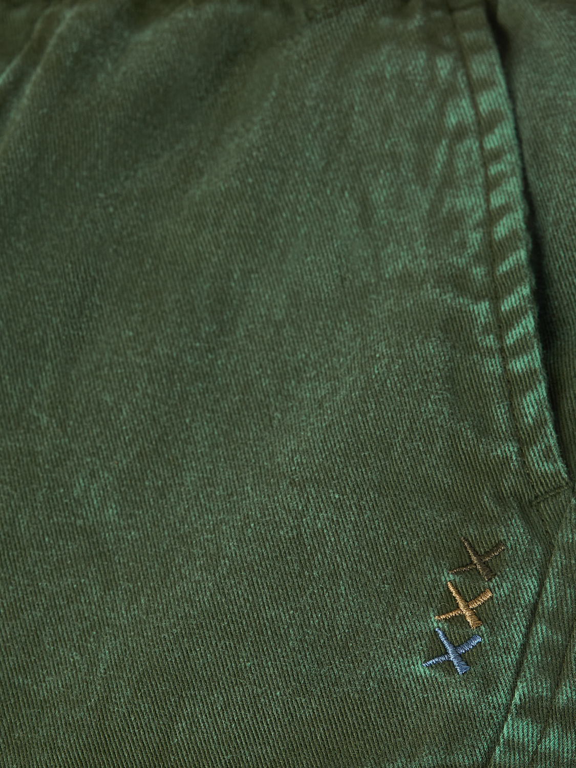 Peached cargo pants