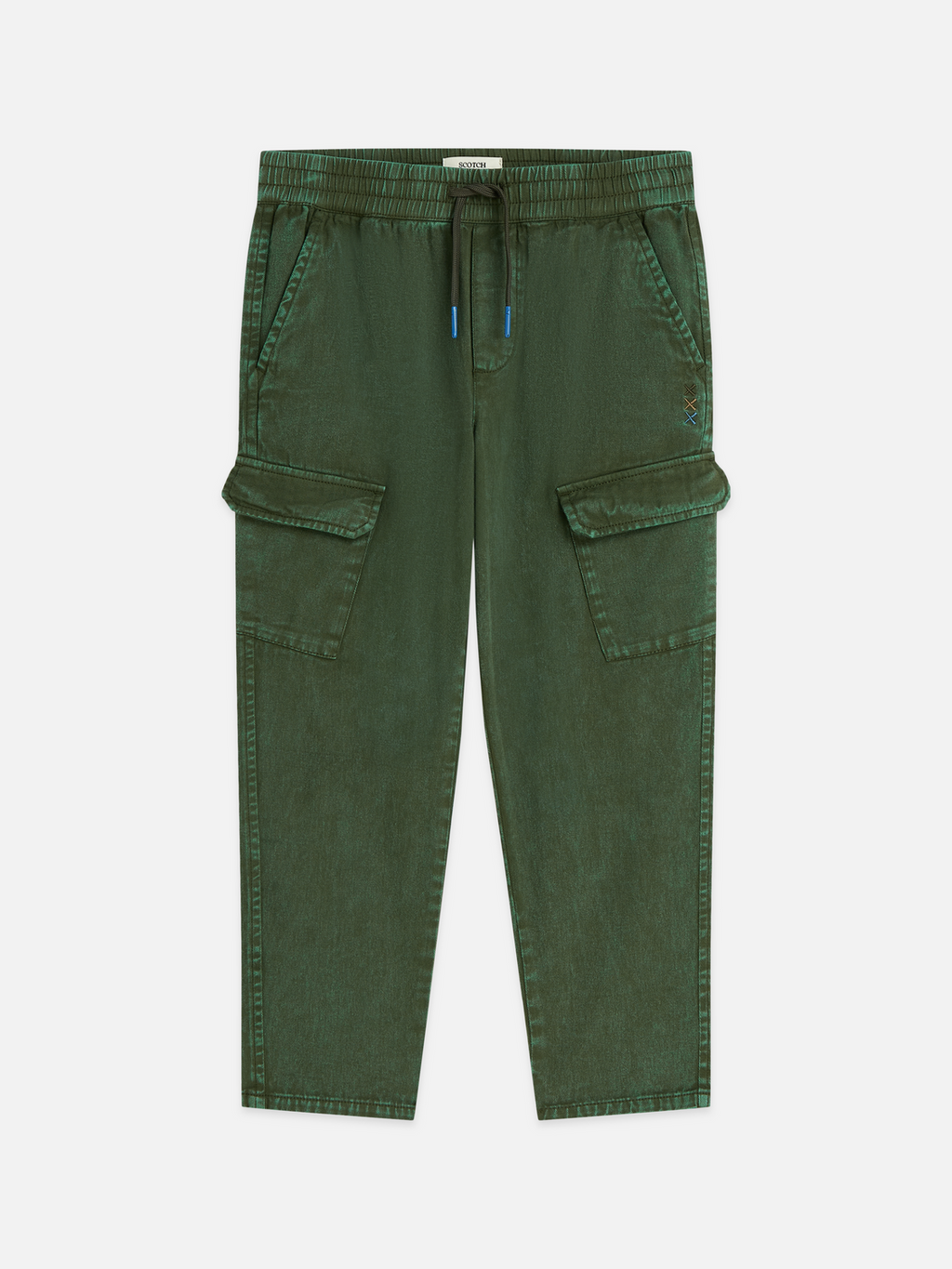 Peached cargo pants