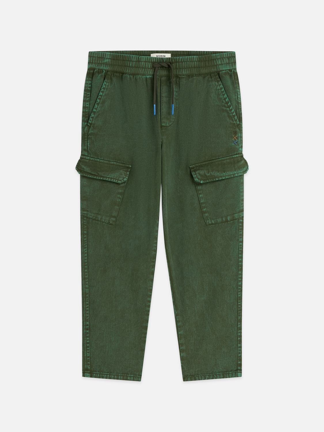 Peached cargo pants