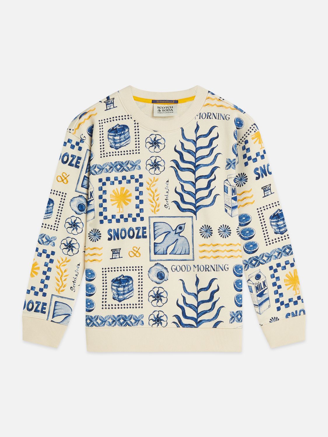 Printed relaxedfit sweatshirt