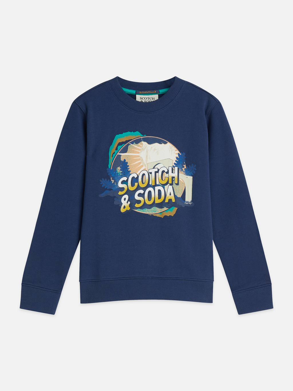 Boys Printed Artwork Cotton Sweatshirt