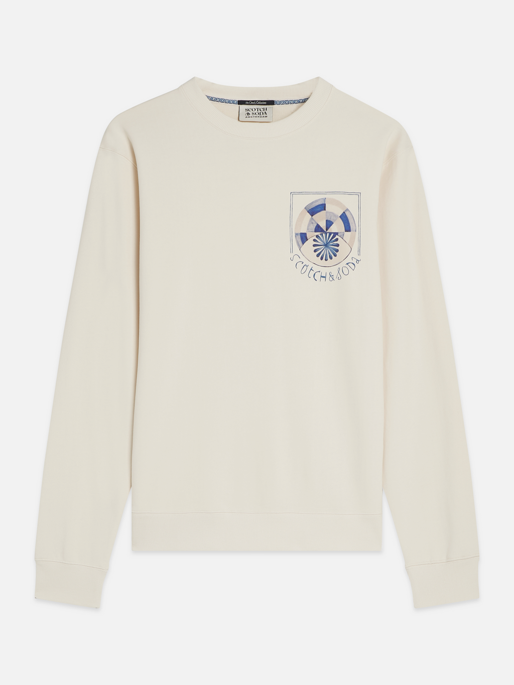 Printed Artwork Cotton Sweatshirt