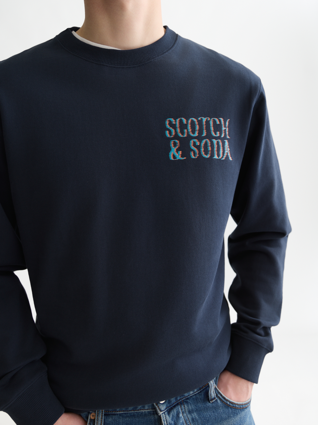 Printed Artwork Cotton Sweatshirt