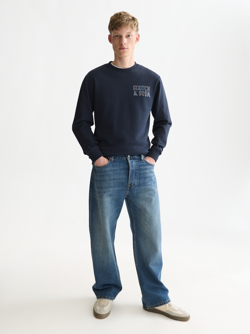 Printed Artwork Cotton Sweatshirt