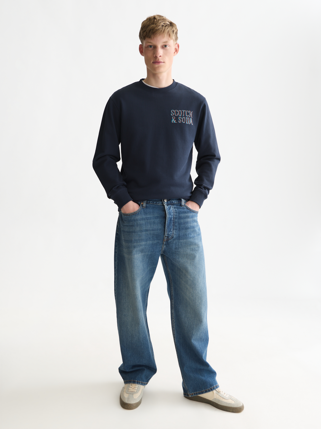 Printed Artwork Cotton Sweatshirt