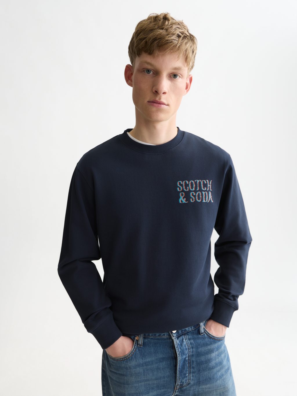 Printed Artwork Cotton Sweatshirt