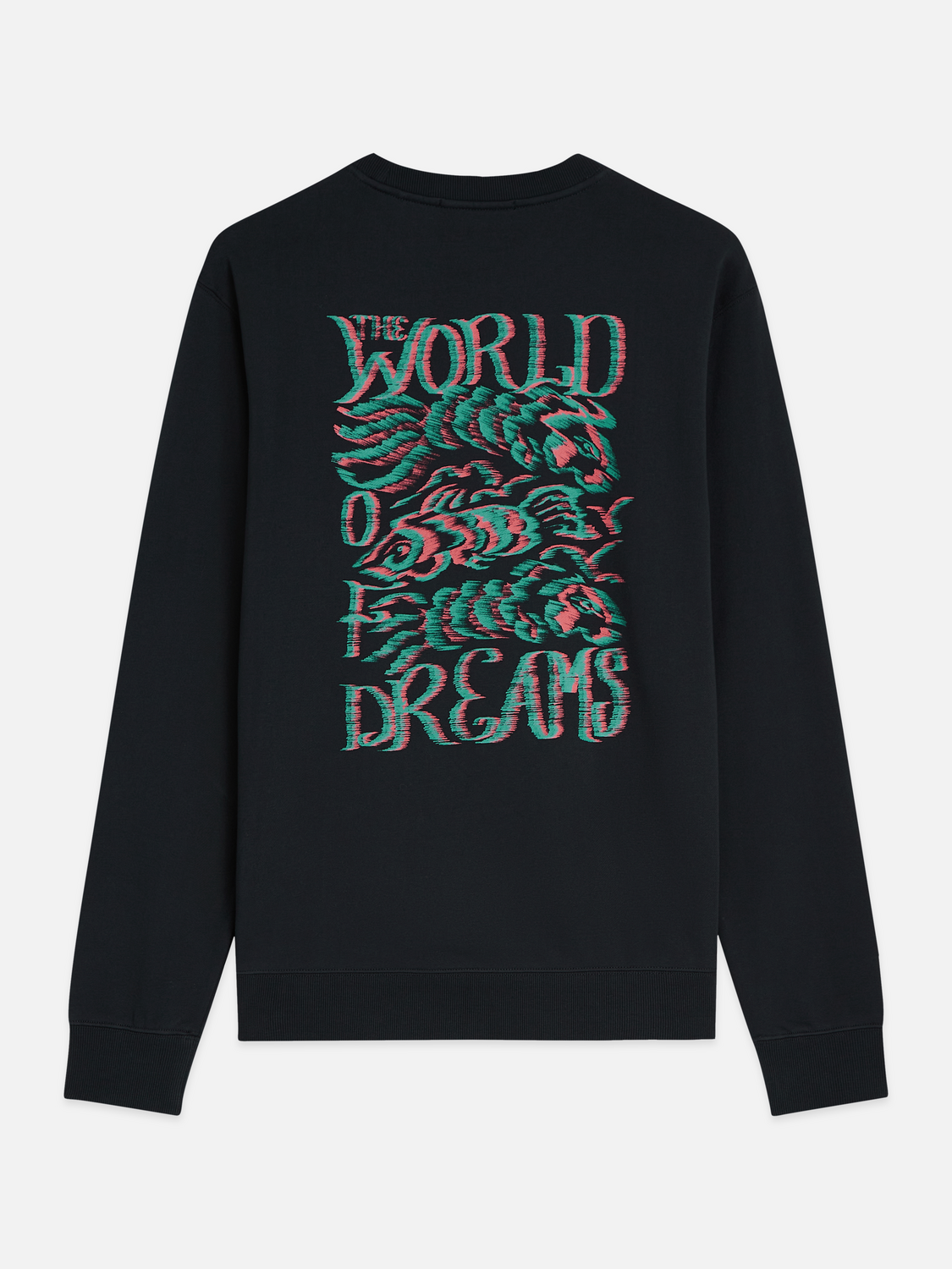 Printed Artwork Cotton Sweatshirt