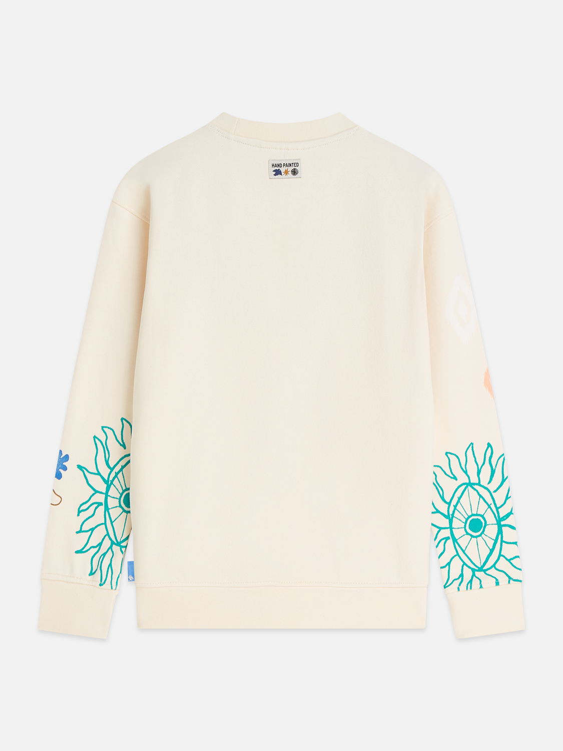 Boys Printed Artwork Cotton Relaxed Sweatshirt