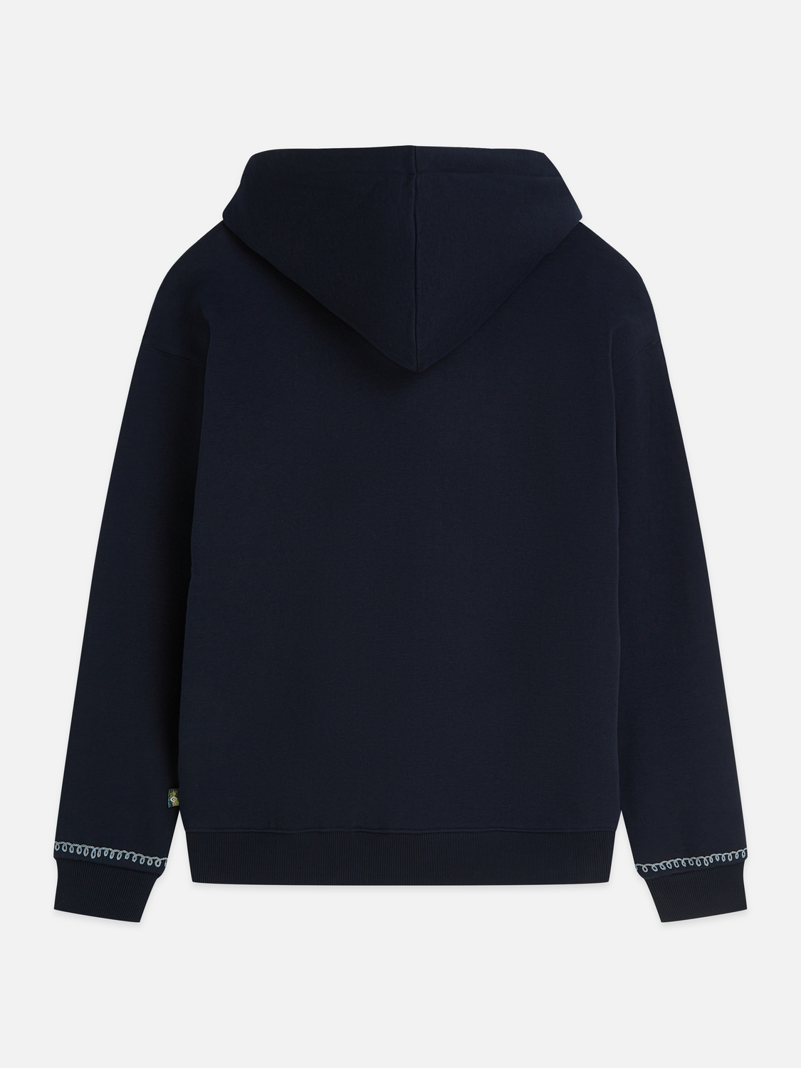 Chest artwork relaxed-fit hoodie