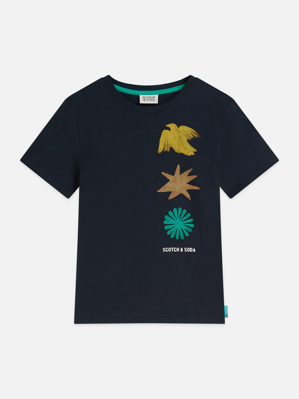 Boys Printed Artwork Organic Cotton T-Shirt