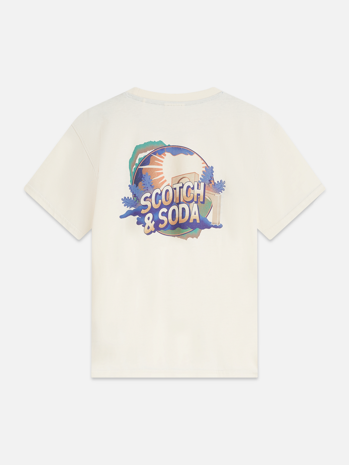 Boys Printed Artwork Cotton Relaxed T-Shirt