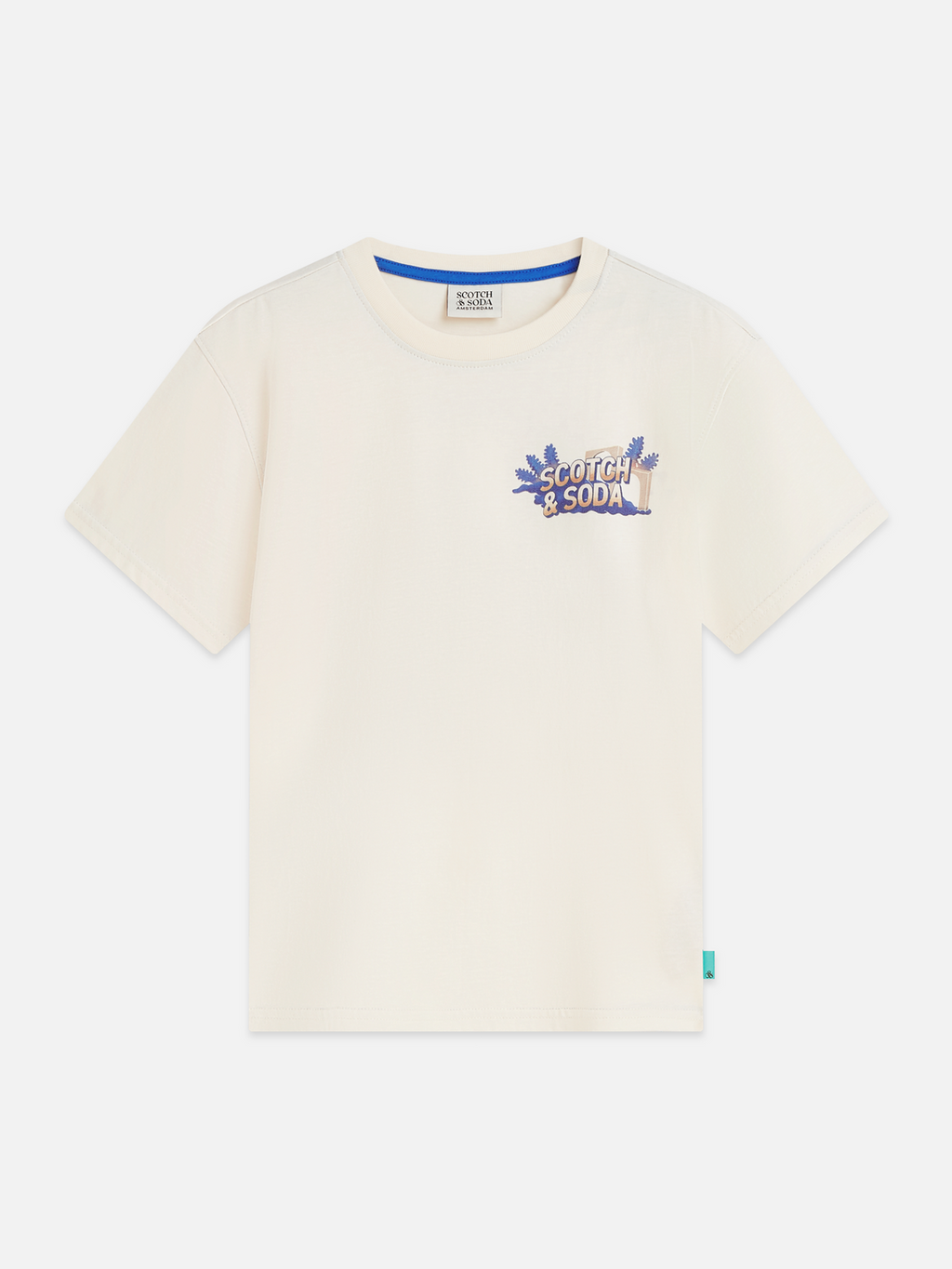 Boys Printed Artwork Cotton Relaxed T-Shirt