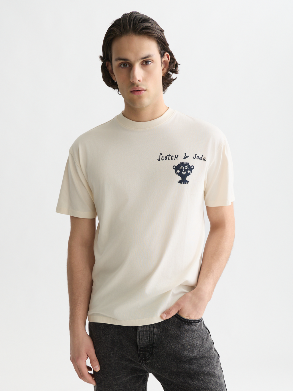 Artwork relaxed T-shirt