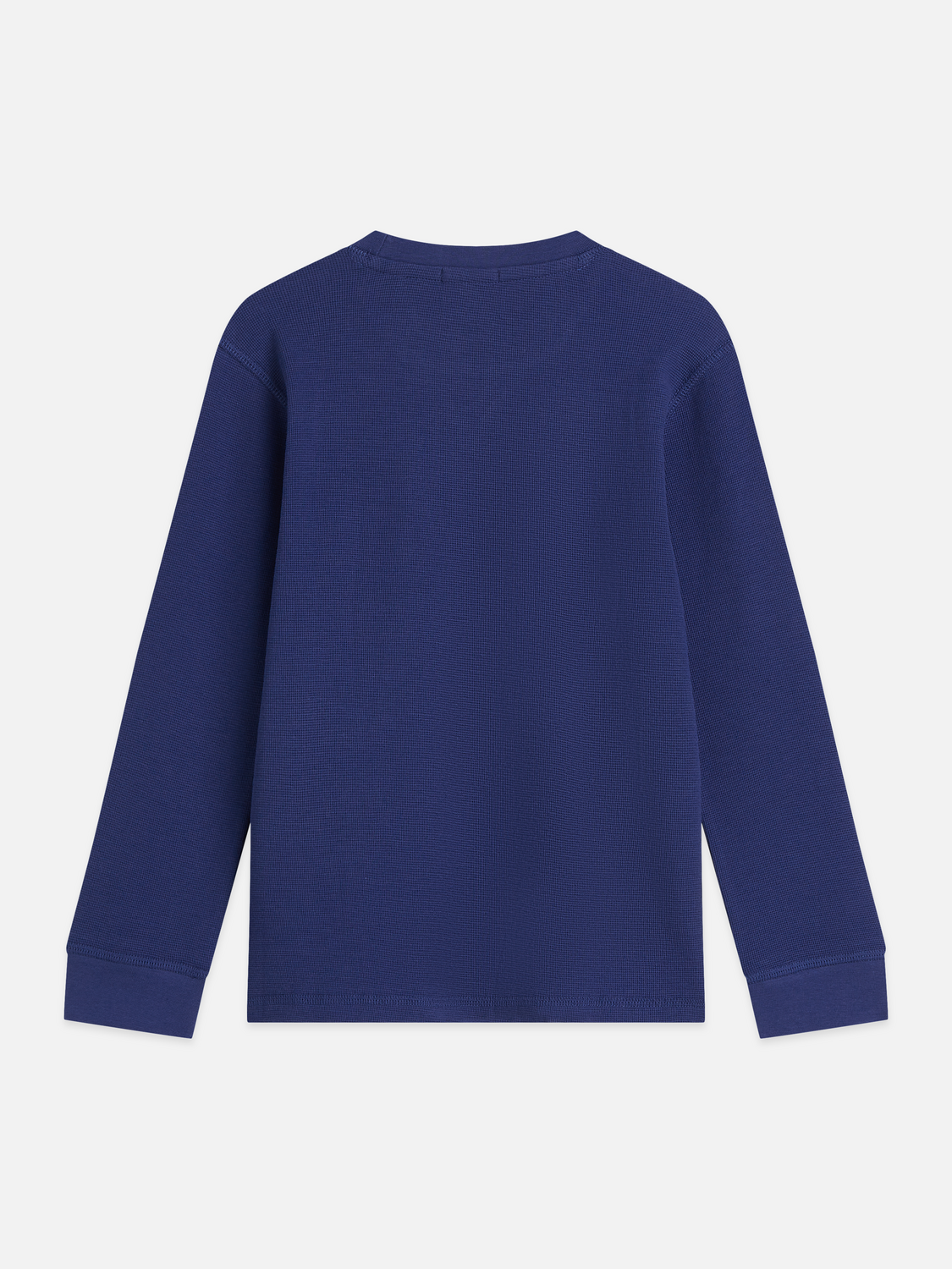 Boys Waffle-Knit Cotton Relaxed T-Shirt