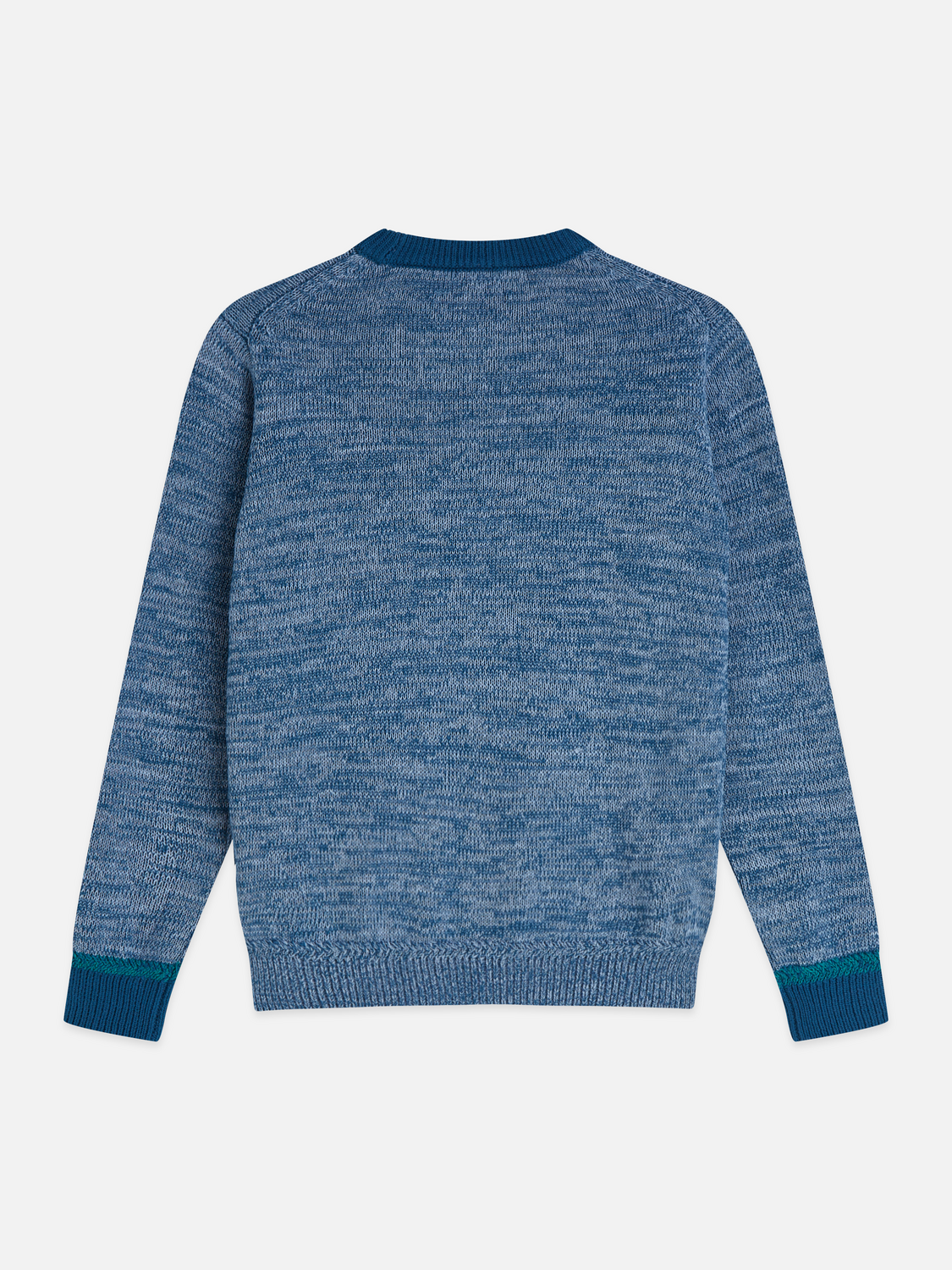 Melange yarn regularfit crewneck