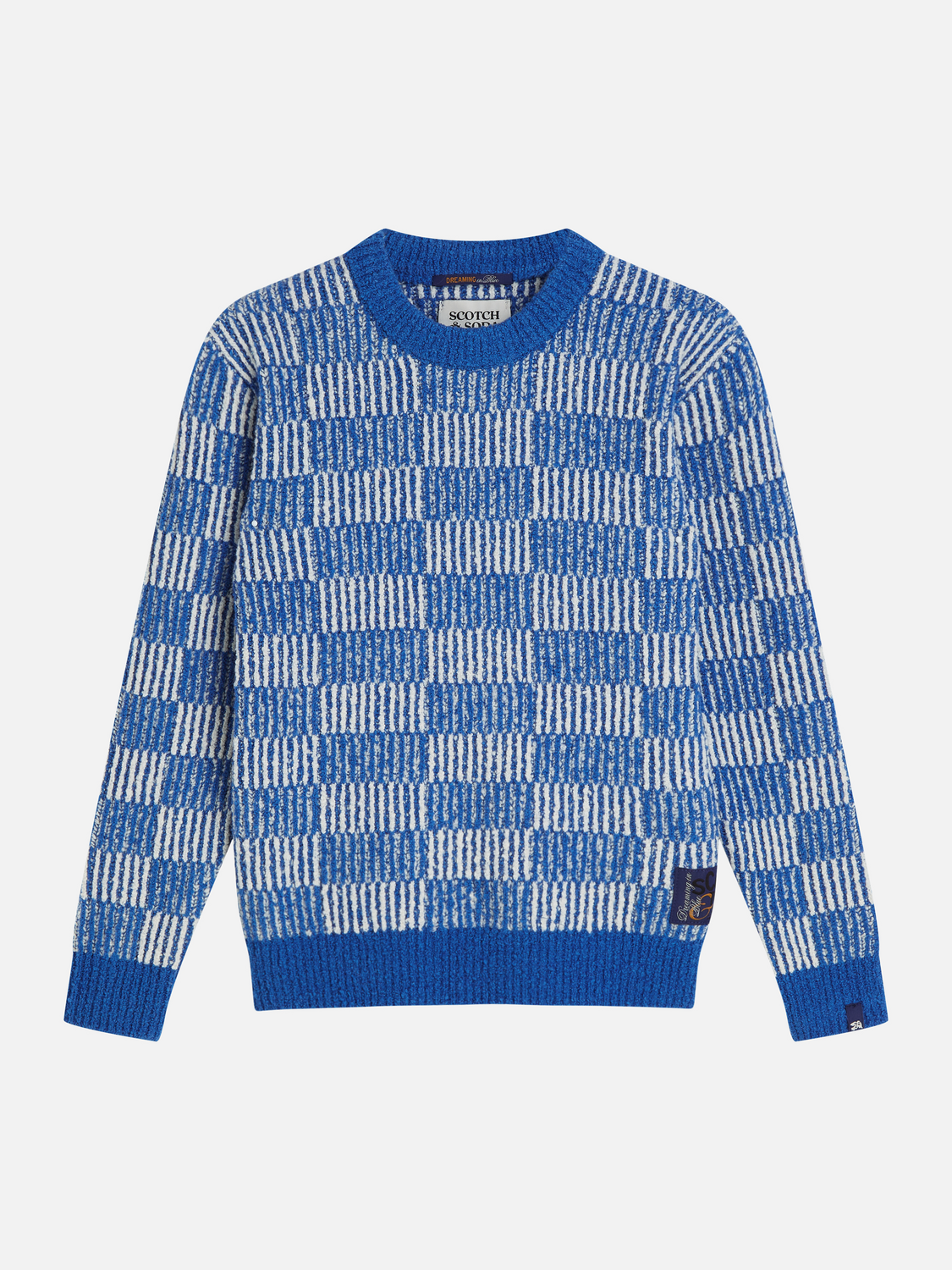 Boys Structured Cotton-Blend Pullover