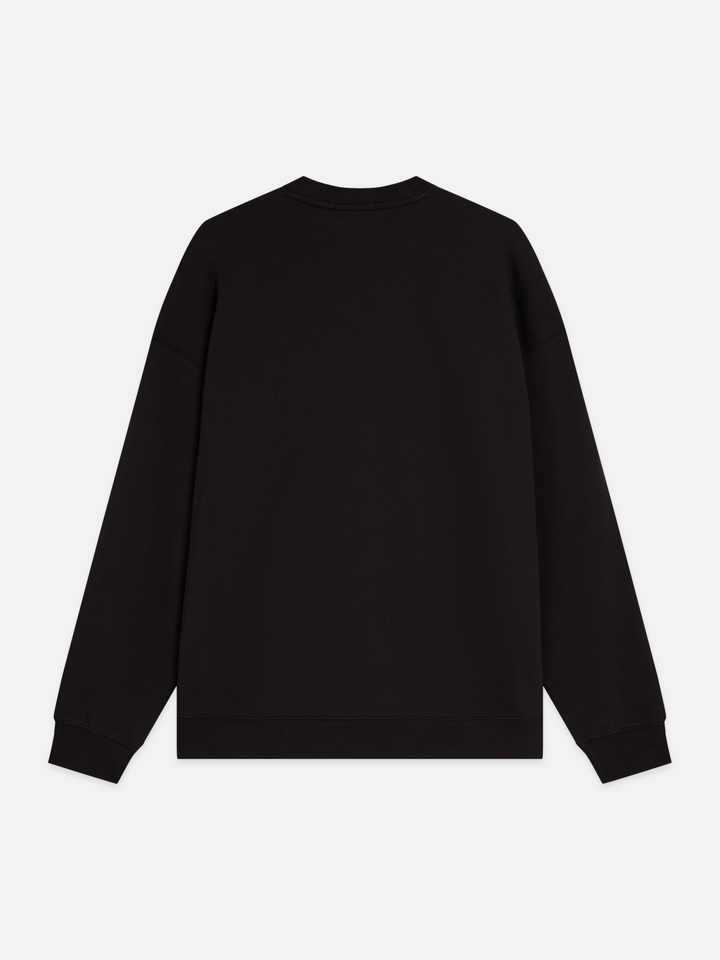 Embroidered Artwork Cotton Loose Sweatshirt