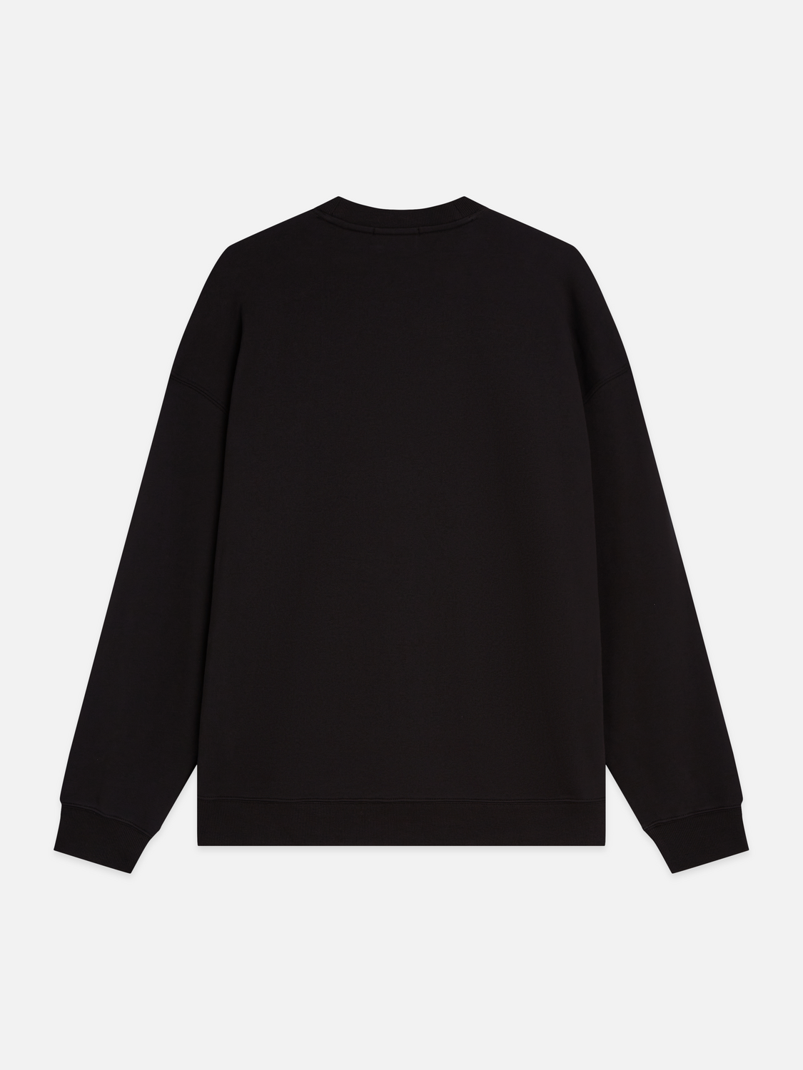 Embroidered Artwork Cotton Loose Sweatshirt