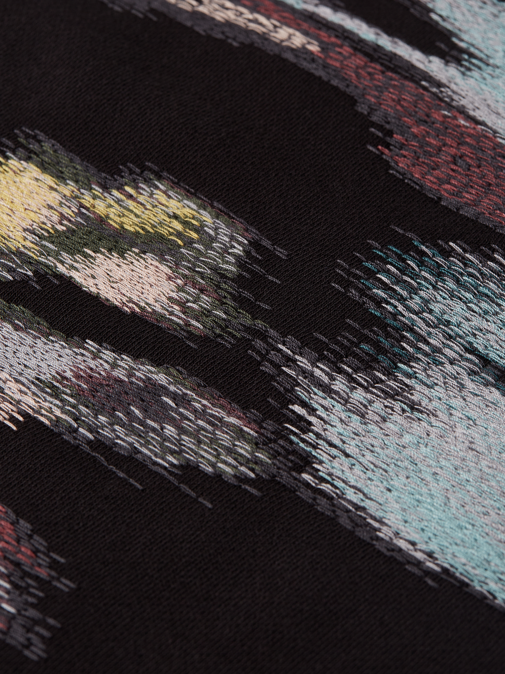 Embroidered Artwork Cotton Loose Sweatshirt