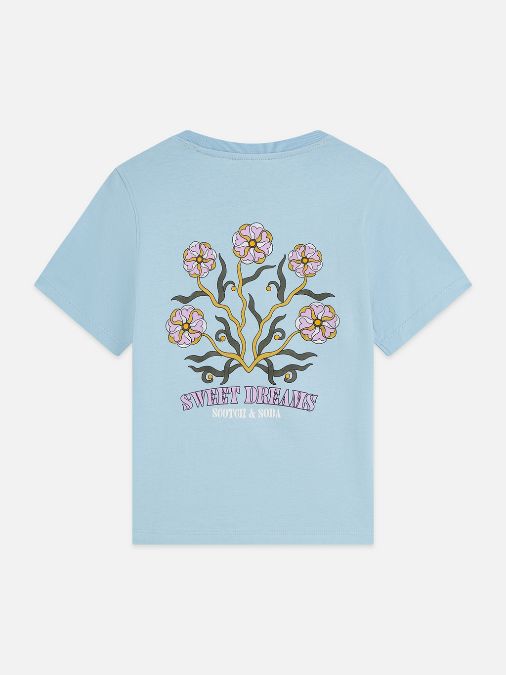 Girls Printed Artwork Cotton Relaxed T-Shirt