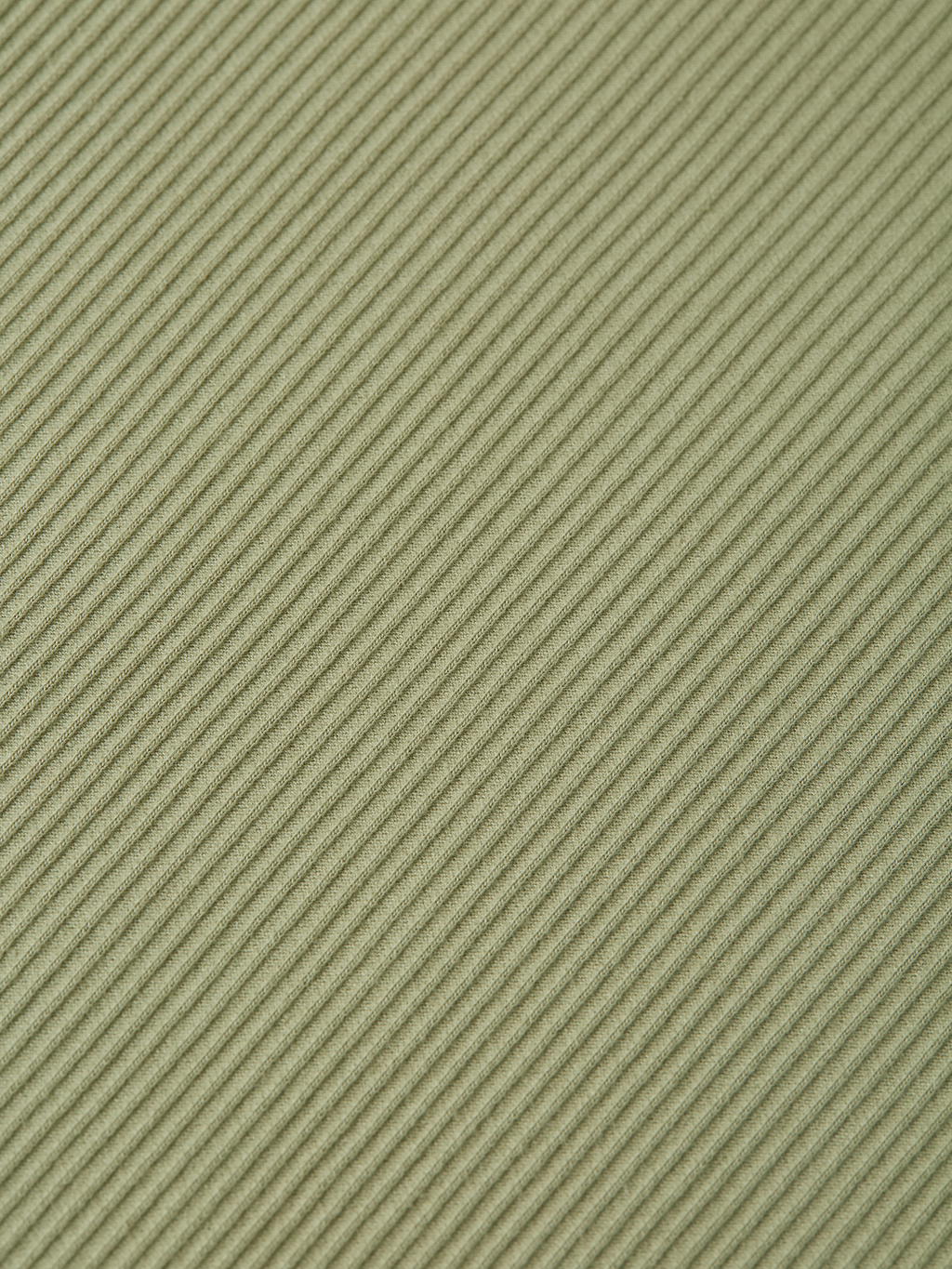 Ribbed slim long sleeve T-shirt