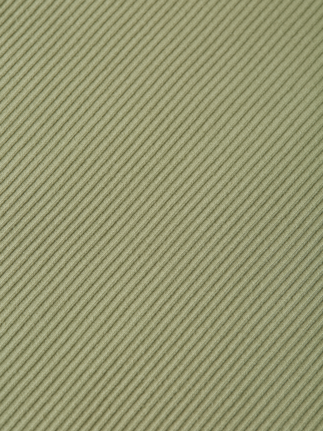 Ribbed slim long sleeve T-shirt