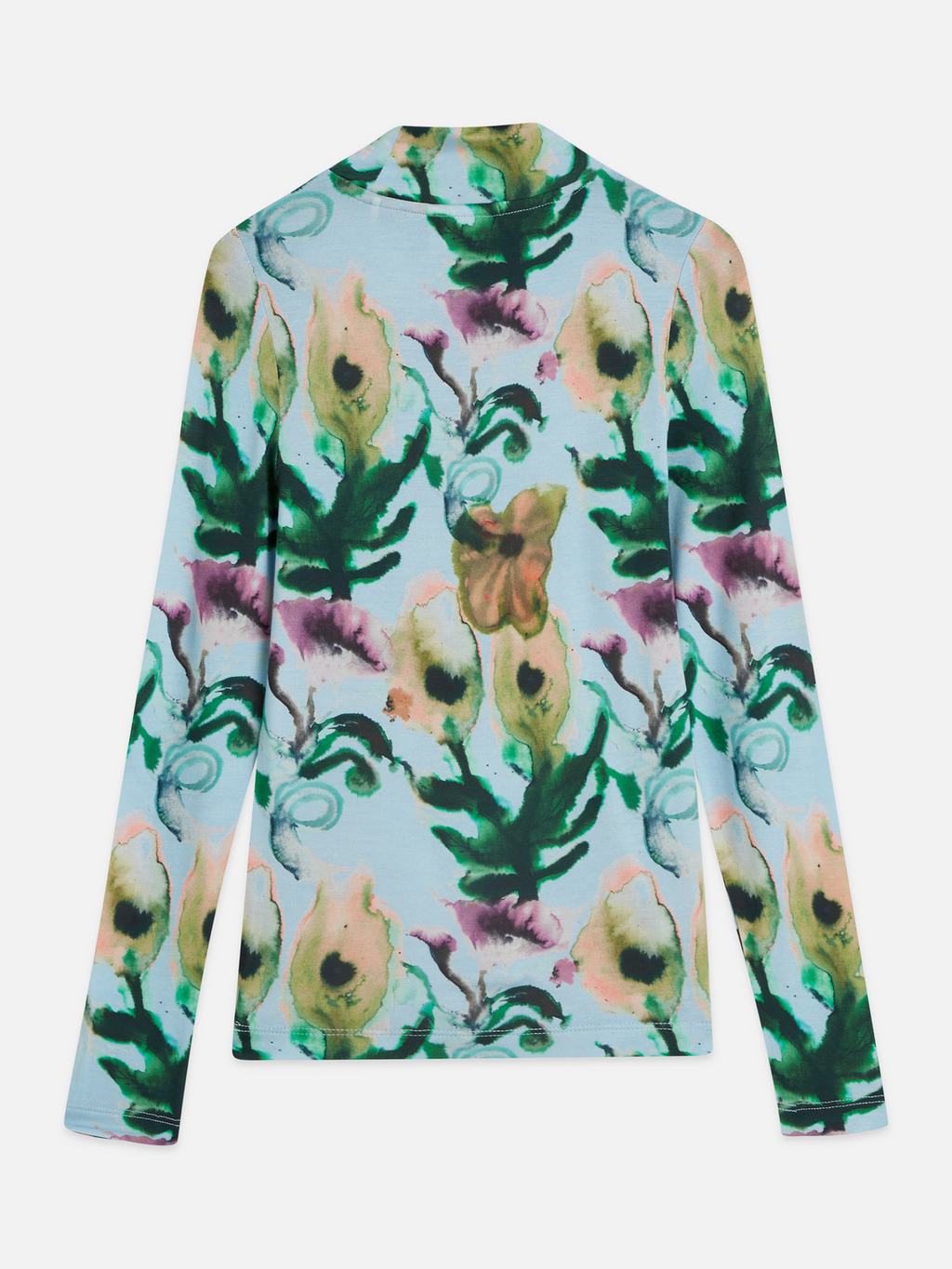 Girls Printed Stretch Viscose Slim T-Shirt
